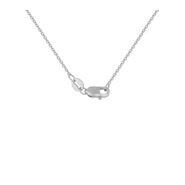 MayaMila Necklaces Diamond Arrow Style Pendant in 14k White Gold 110 cttw