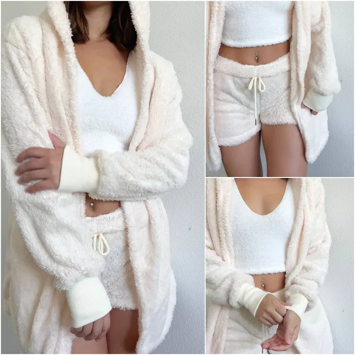 Mike Earrings Cozy Knit 3Piece Set