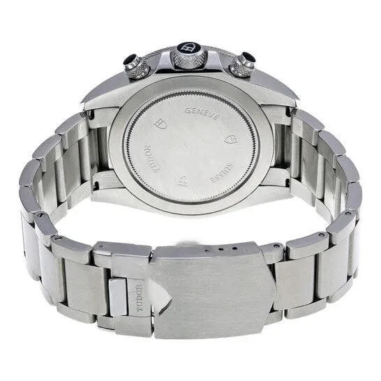 Bracelets JMS always Original Tudor Heritage Black Dial Stainless Steel Mens Watch 70330NBKSS