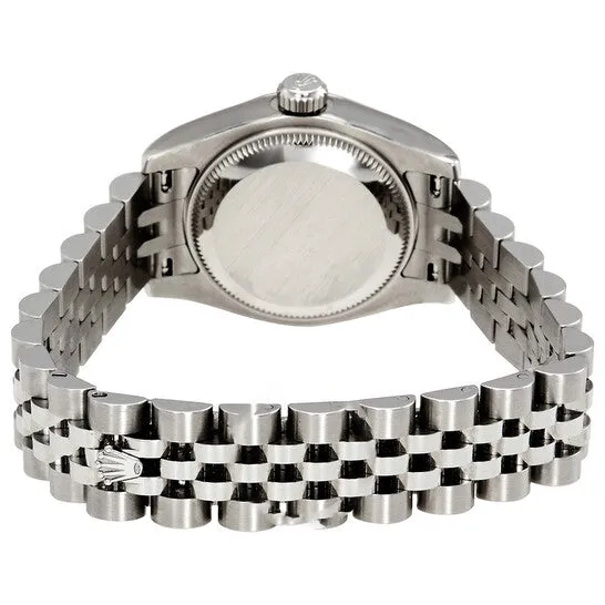 Bracelets Original Rolex Lady Datejust 26 Black Concentric Dial Stainless Steel Jubilee Bracelet Automatic Watch 179174BKCAJ JMS always Bracelets Original Rolex Lady Datejust 26 Black Concentric Dial Stainless Steel Jubilee Bracelet Automatic Watch 179174BKCAJ JMS always
