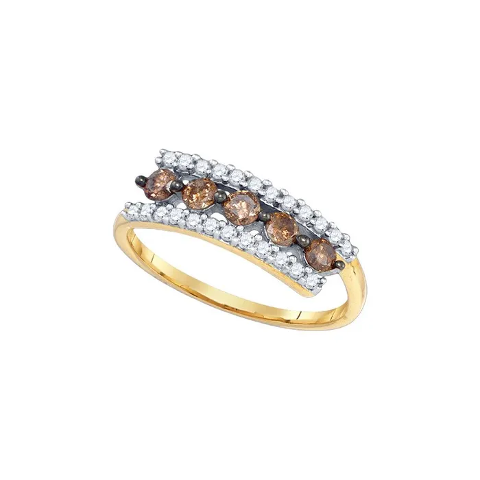 gndatlanta 58CTDiamond BROWN RING Rings