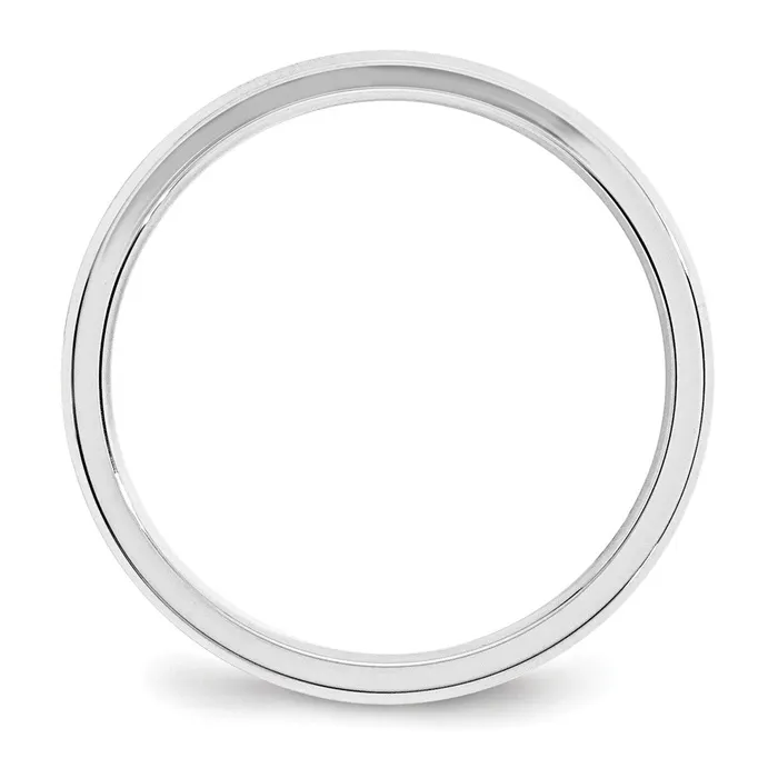 Goldia Rings Solid 10K White Gold 3mm Bevel Edge Comfort Fit MensWomens Wedding Band Ring Size 65 Goldia Rings Solid 10K White Gold 3mm Bevel Edge Comfort Fit MensWomens Wedding Band Ring Size 65