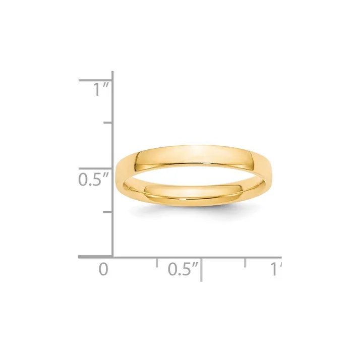 Goldia Rings Solid 10K Yellow Gold 3mm Light Weight Comfort Fit MensWomens Wedding Band Ring Size 11 Goldia Rings Solid 10K Yellow Gold 3mm Light Weight Comfort Fit MensWomens Wedding Band Ring Size 11