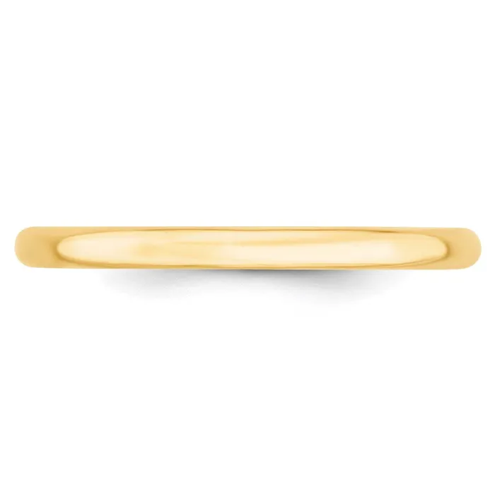 Goldia Rings Solid 14K Yellow Gold 2mm Light Weight Comfort Fit MensWomens Wedding Band Ring Size 75 Goldia Rings Solid 14K Yellow Gold 2mm Light Weight Comfort Fit MensWomens Wedding Band Ring Size 75