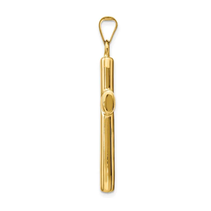 Necklaces Goldia 14k Yellow Gold Polished Stamping Cross Pendant