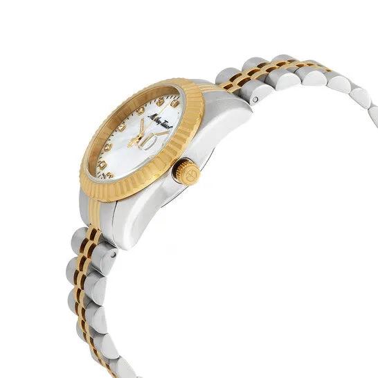 Original MatheyTissot Mathy III MOP Quartz White Dial Ladies Watch D910BI JMS always Watches Original MatheyTissot Mathy III MOP Quartz White Dial Ladies Watch D910BI JMS always Watches