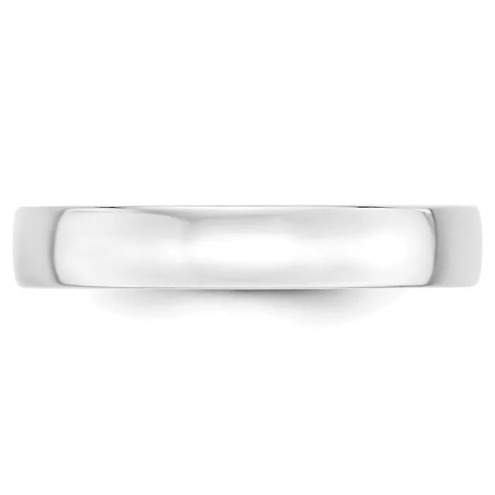 Rings Goldia Solid 10K White Gold 4mm Light Weight Comfort Fit MensWomens Wedding Band Ring Size 6 Rings Goldia Solid 10K White Gold 4mm Light Weight Comfort Fit MensWomens Wedding Band Ring Size 6