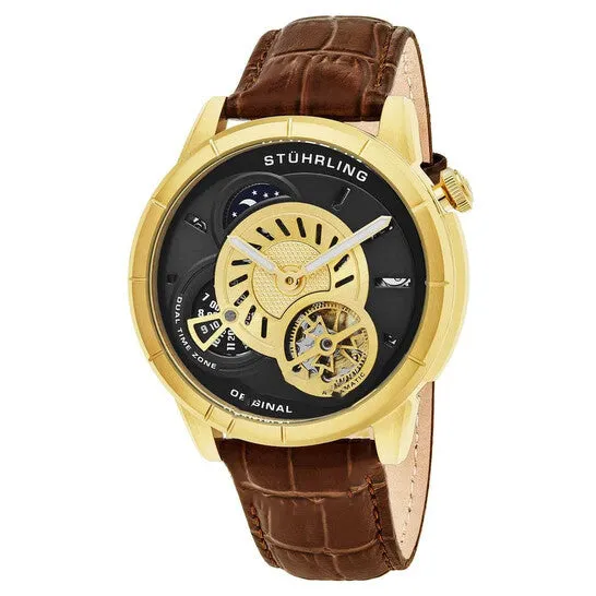 Rings JMS always Original Stuhrling Original Legacy Goldtone Dial Mens Watch M15400 Rings JMS always Original Stuhrling Original Legacy Goldtone Dial Mens Watch M15400