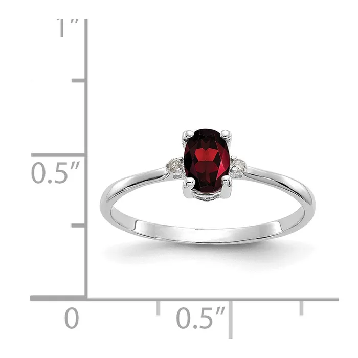 WB Choice Jewelry Rings 10k White Gold Birthstone Ring MountingWBC10XBR214M