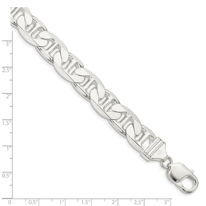 WB Choice Jewelry Rings Sterling Silver 115mm Flat Anchor ChainWBCQAN30020 WB Choice Jewelry Rings Sterling Silver 115mm Flat Anchor ChainWBCQAN30020