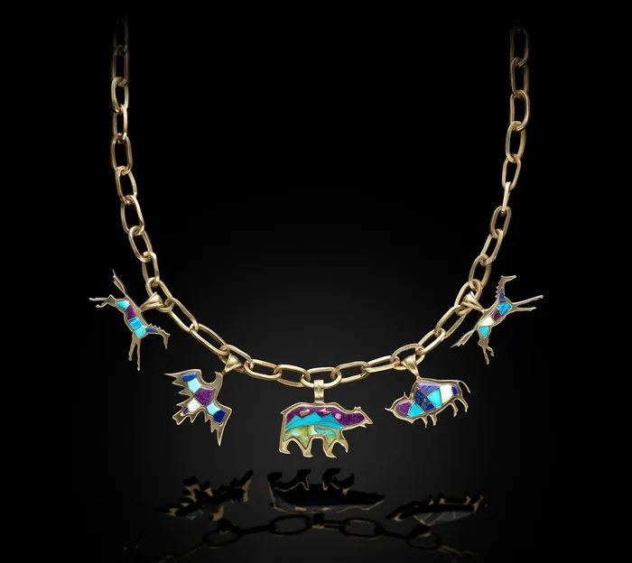 Ben Nighthorse Necklaces Multi Animal Necklace