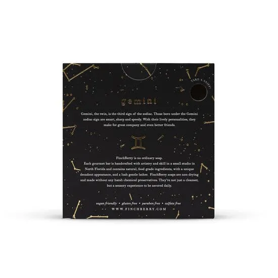 Necklaces FinchBerry Finchberry Natural Zodiac Soap BarsWhite and Gold Elegant Perfect for Gifting