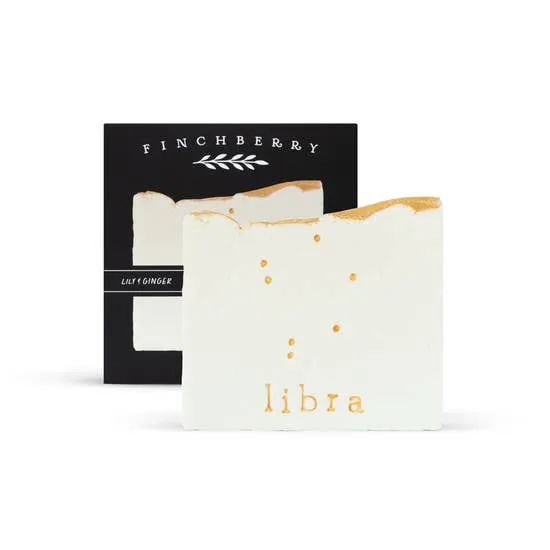 Necklaces FinchBerry Finchberry Natural Zodiac Soap BarsWhite and Gold Elegant Perfect for Gifting