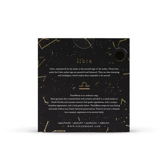 Necklaces FinchBerry Finchberry Natural Zodiac Soap BarsWhite and Gold Elegant Perfect for Gifting