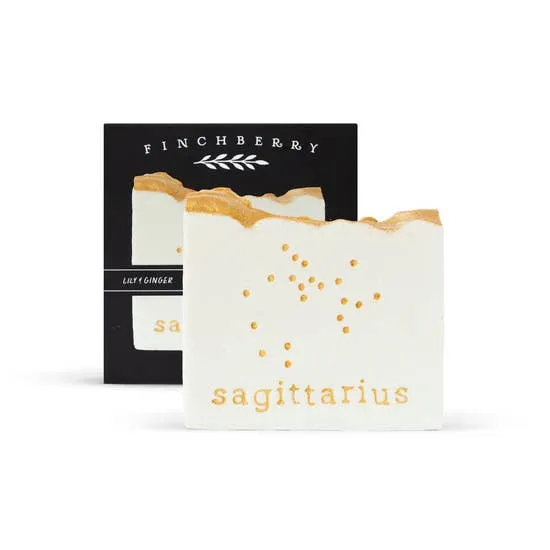Necklaces FinchBerry Finchberry Natural Zodiac Soap BarsWhite and Gold Elegant Perfect for Gifting