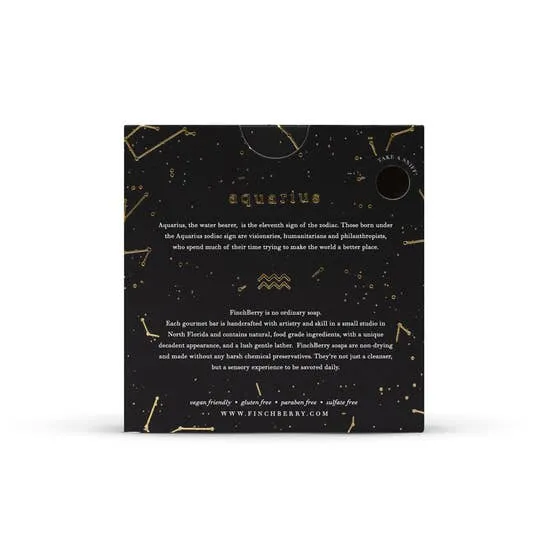 Necklaces FinchBerry Finchberry Natural Zodiac Soap BarsWhite and Gold Elegant Perfect for Gifting