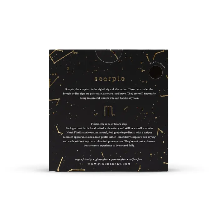 Necklaces FinchBerry Finchberry Natural Zodiac Soap BarsWhite and Gold Elegant Perfect for Gifting