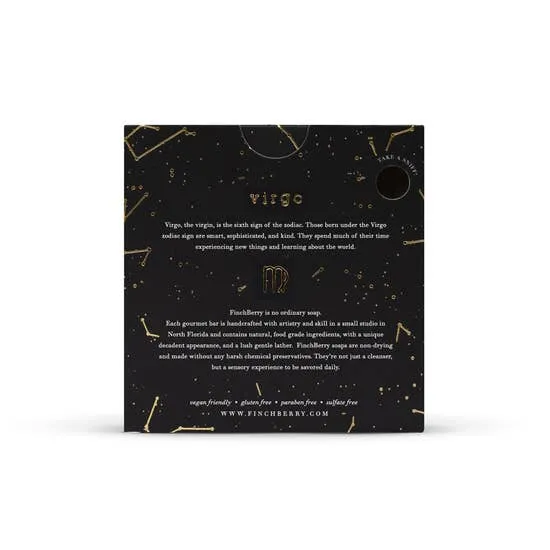Necklaces FinchBerry Finchberry Natural Zodiac Soap BarsWhite and Gold Elegant Perfect for Gifting