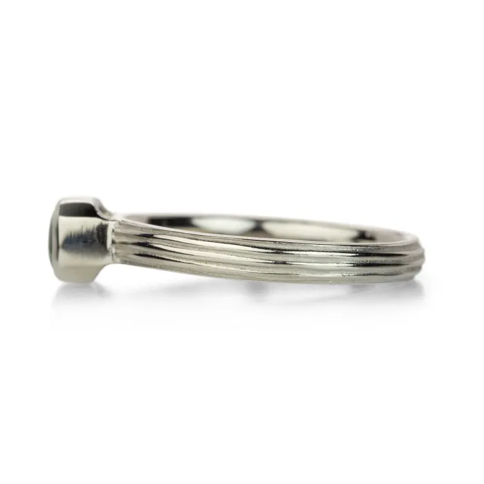 Barbara Heinrich Rings Chrome Tourmaline Platinum Ring Barbara Heinrich Rings Chrome Tourmaline Platinum Ring