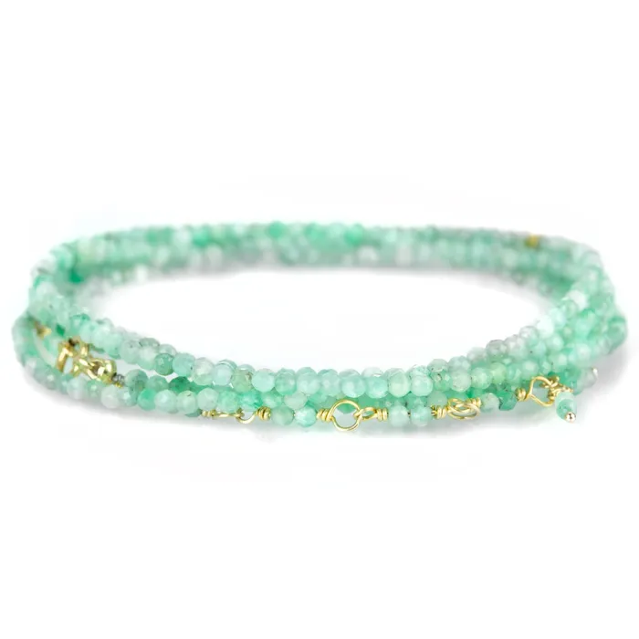 Emerald Wrap Bracelet Anne Sportun Bracelets