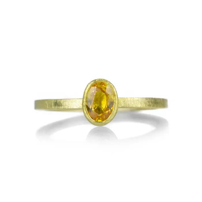 Faceted Yellow Sapphire Ring Petra Class Rings Faceted Yellow Sapphire Ring Petra Class Rings