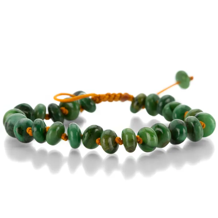 Joseph Brooks Bracelets 8mm Smooth African Jade Bead Bracelet