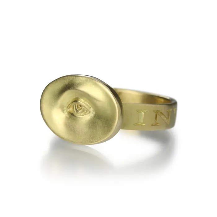 Rings Small Eye Ring 18k Gabriella Kiss