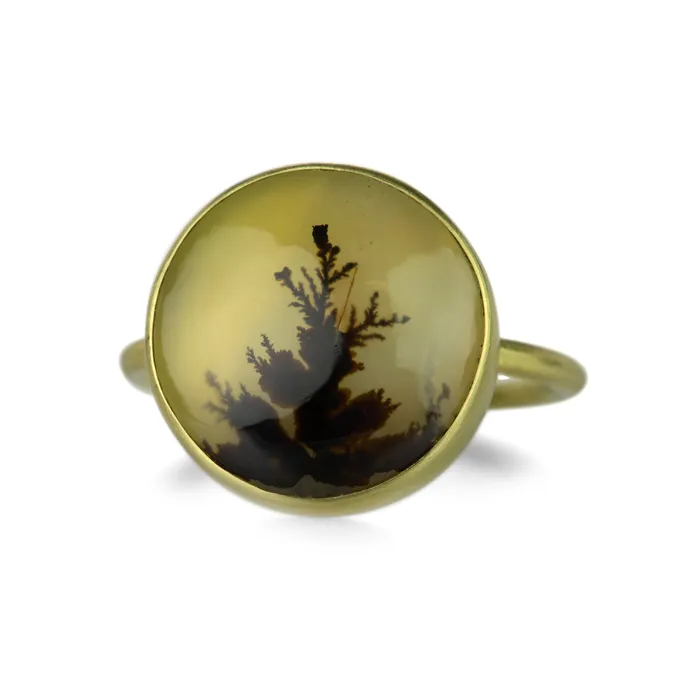 Round Dendrite Ring Gabriella Kiss Rings